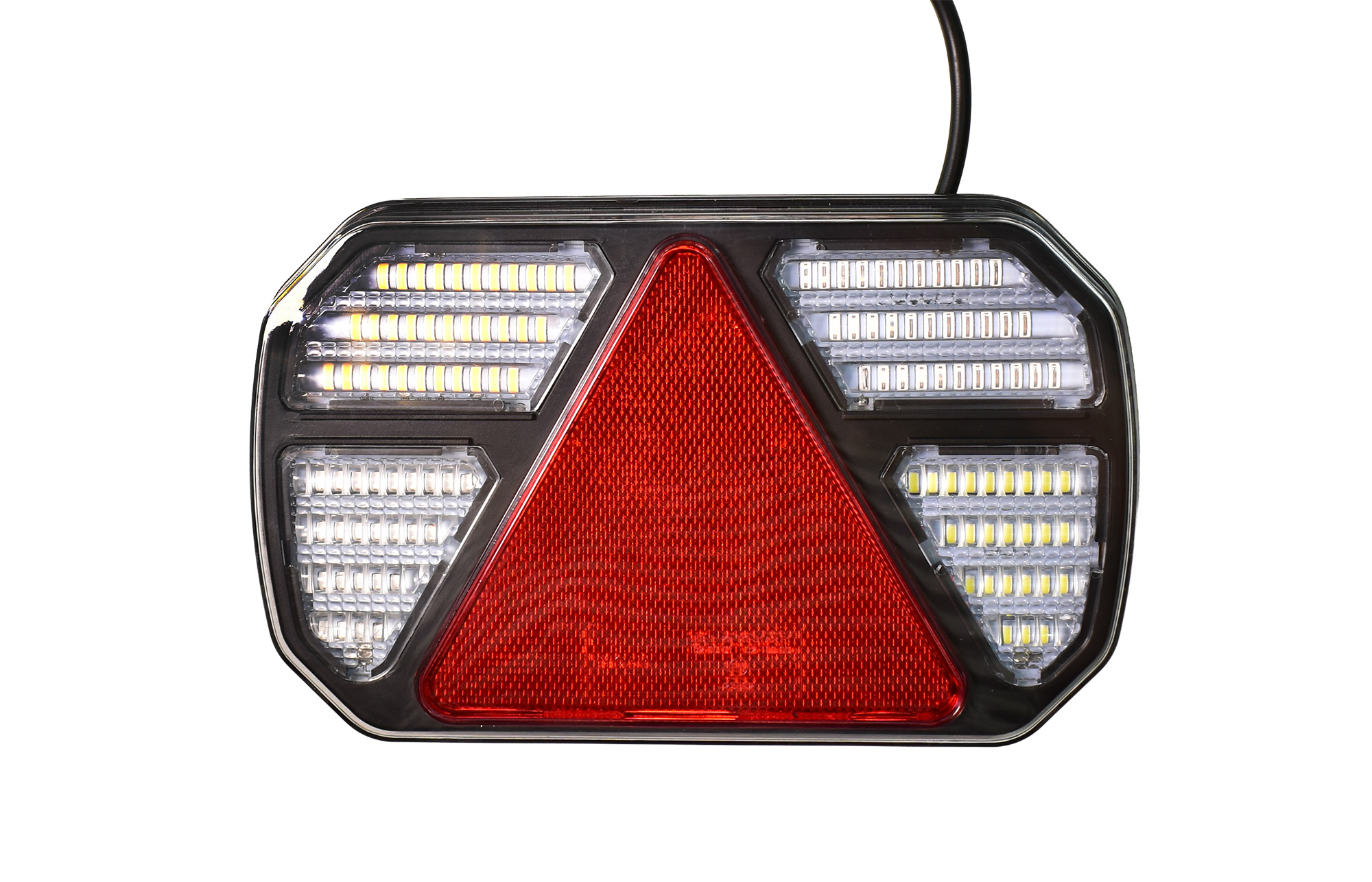 Zestaw lamp do przyczepki, przewód 7,5 m, 7 pinowa, LED TB-30-LED