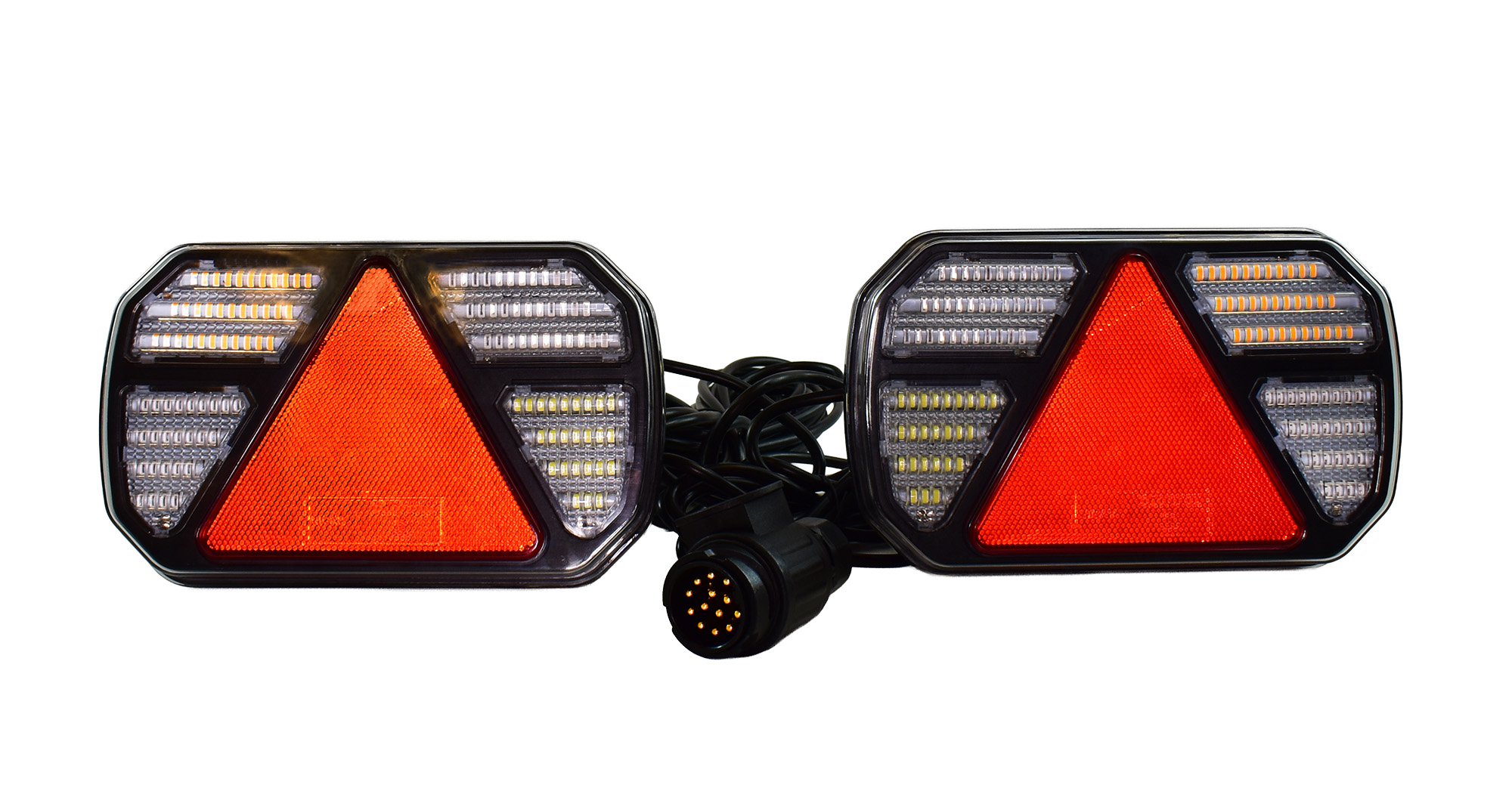 Zestaw lamp do przyczepki, przewód 7,5 m, 7 pinowa, LED tb30led_3