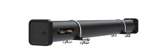 Tuba transportowa plastikowa TUBY L=4080, B=190, H=192, Ø160, V=78x15mm 