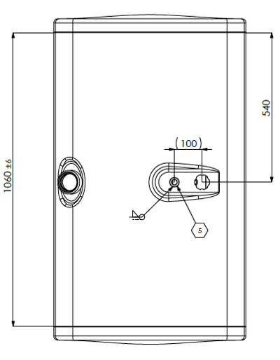 Zbiornik paliwa Scania aluminiowy 470l